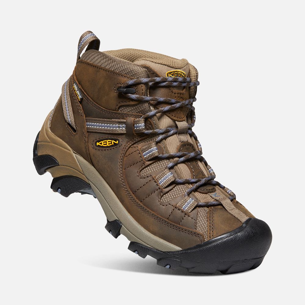 Bottes de Randonnée Keen Femme Marron | Targhee Ii Waterproof Mid | SYZAU-2016